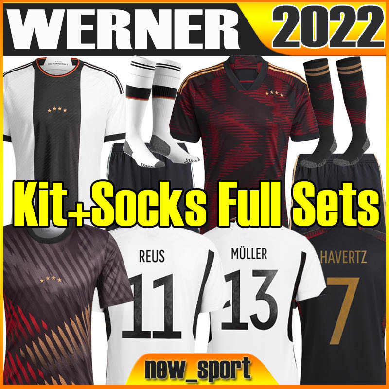 2022 soccer jerseys GermanyS Fans Player version Training WERNER REUS KIMMICH HAVERTZ KROOS GNABRY Men football shirts TOP, 2022 world cup home
2022 soccer jerseys GermanyS Fans Player version Training WERNER REUS KIMMICH HAVERTZ KROOS GNABRY Men football shirts TOP, 2022 world cup home