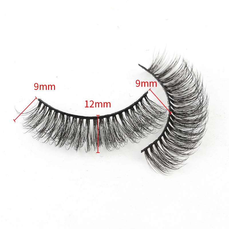10 Pairs Russian Strip Eyelashes Extensions Supply Fluffy Volume False Eye Lashes 7D DD Curl Dramatic Messy