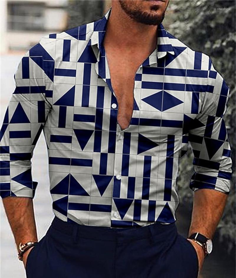 Men's Casual Shirts Men's Autumn Polyester Long Sleeve Shirt Print Male Top Turn-down Collar Buttoned Clothes Blouse Clothing For Men, Csc109-22
Men's Casual Shirts Men's Autumn Polyester Long Sleeve Shirt Print Male Top Turn-down Collar Buttoned Clothes Blouse Clothing For Men, Csc109-22