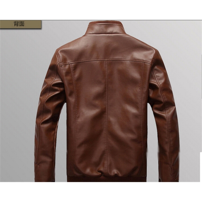 Men's Leather Faux Leather spring Autumn Korean version men's fashion casual cool PU leather jacket wholesale 220913