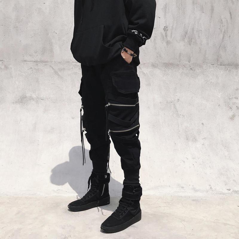 Men's Pants Cargo Pants Men Hip Hop Streetwear Jogger Pant Fashion Trousers Multi-Pocket Casual Joggers Sweatpants Men Pants techwear 220914