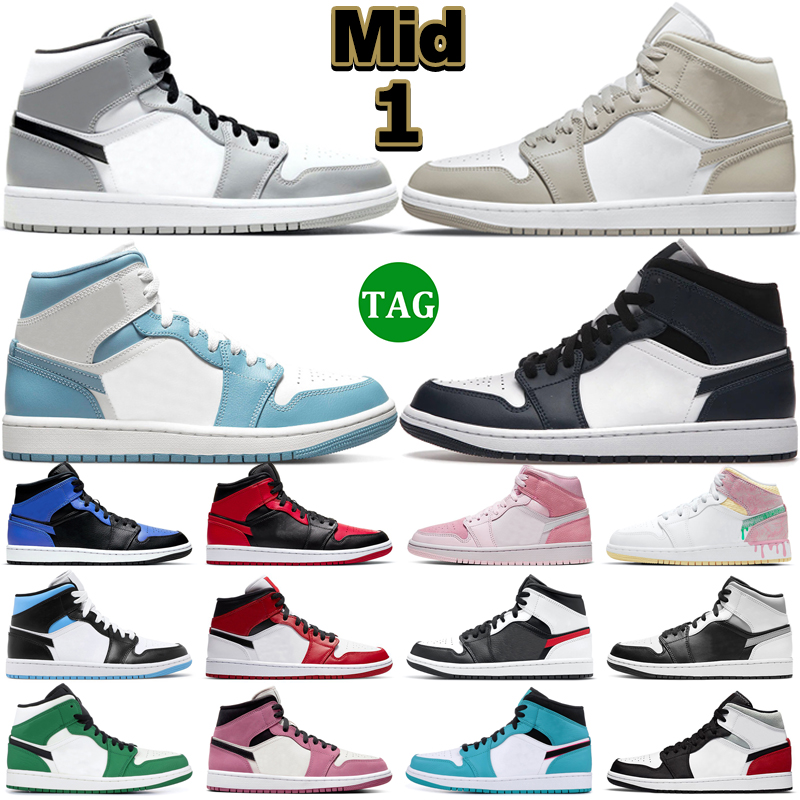 Jumpman 1 1s Mid Basketball Shoes Men Women Linen Light Smoke Grey Digital Pink UNC Armory Navy University Black White Bred Mens Trainers Sports Sneakers
Jumpman 1 1s Mid Basketball Shoes Men Women Linen Light Smoke Grey Digital Pink UNC Armory Navy University Black White Bred Mens Trainers Sports Sneakers