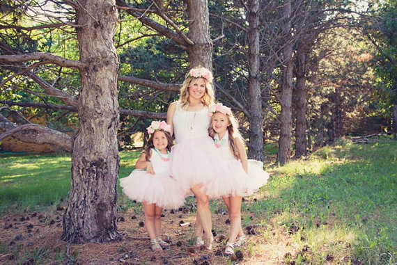 Family Matching Outfits POSH DREAM Mommy and Me Matching Tutu Skirts Fashion Family Matching Outfits Any Color Adult Tutu Mother and Daughter Tutu Ski