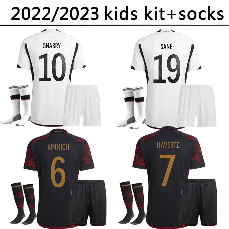 2022 Soccer Jerseys GermanyS WERNER MULLER boys set Football shirt SANEA KHEDIRA REUS German 22 23 kids kit socks uniform national team
2022 Soccer Jerseys GermanyS WERNER MULLER boys set Football shirt SANEA KHEDIRA REUS German 22 23 kids kit socks uniform national team