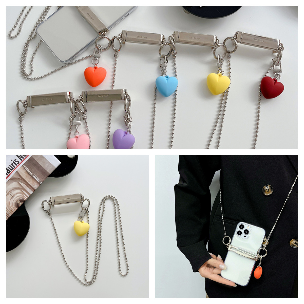 Hot Mobile Phone cases Crossbody Chain Back Clip Detachable Lanyard Neck Strap Compatible with Smartphones
Hot Mobile Phone cases Crossbody Chain Back Clip Detachable Lanyard Neck Strap Compatible with Smartphones