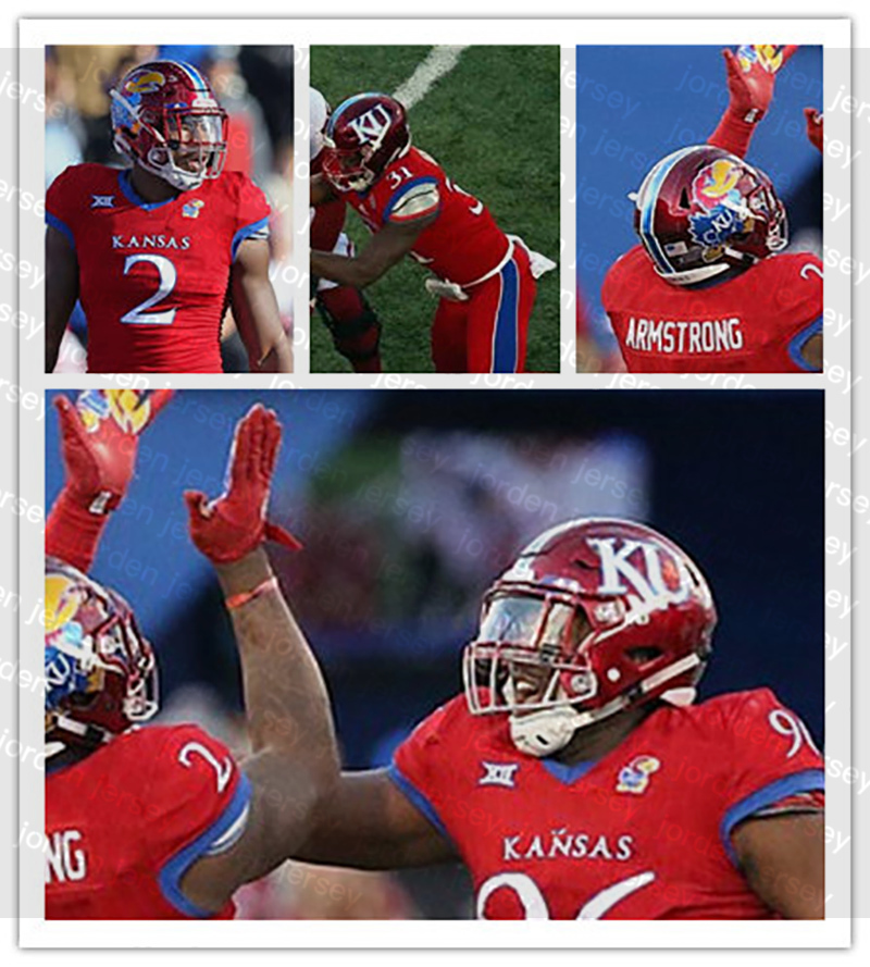 NEW American College Football Wear NCAA Custom Kansas Jayhawks Football Jersey Steven Parker Kenny Logan Jr. Amauri Pesek-Hickson Ryan Malbr, Blue silver with jayhawks patch
NEW American College Football Wear NCAA Custom Kansas Jayhawks Football Jersey Steven Parker Kenny Logan Jr. Amauri Pesek-Hickson Ryan Malbr, Blue silver with jayhawks patch