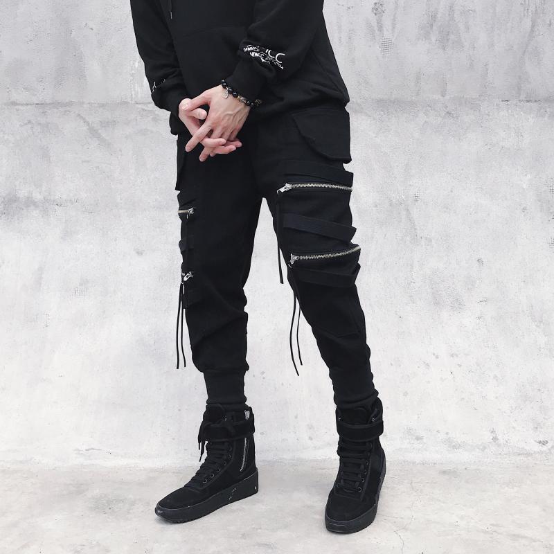 Men's Pants Cargo Pants Men Hip Hop Streetwear Jogger Pant Fashion Trousers Multi-Pocket Casual Joggers Sweatpants Men Pants techwear 220914