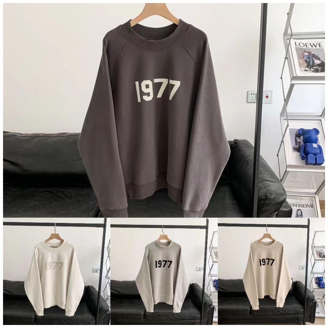 Mens Hoodies Men Women Hoodie 1977 Ess Flocked Round Neck Couples Hooded High Street Loose Style Crew Neck Sweatshirt, Extra shipping cost
Mens Hoodies Men Women Hoodie 1977 Ess Flocked Round Neck Couples Hooded High Street Loose Style Crew Neck Sweatshirt, Extra shipping cost