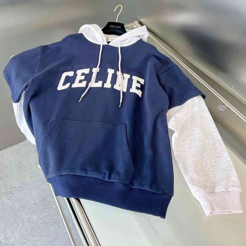 Designer Hoodies Celinn' Sweater Early Autumn New Ce Fake Two Piece Color Matching Hoodie Couple Top Loose Student Fashion Long Sleeve Bfd5, Navy
Designer Hoodies Celinn' Sweater Early Autumn New Ce Fake Two Piece Color Matching Hoodie Couple Top Loose Student Fashion Long Sleeve Bfd5, Navy