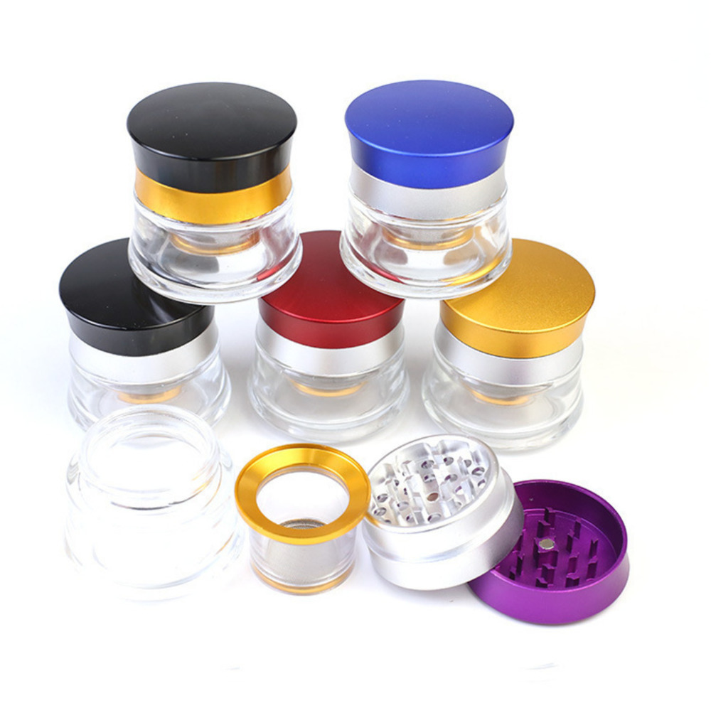 Herb Grinders Smoking Aluminum Alloy 4 Layer Glass Perspective 63mm Grinder 30PCS Smoking Accessories
Herb Grinders Smoking Aluminum Alloy 4 Layer Glass Perspective 63mm Grinder 30PCS Smoking Accessories