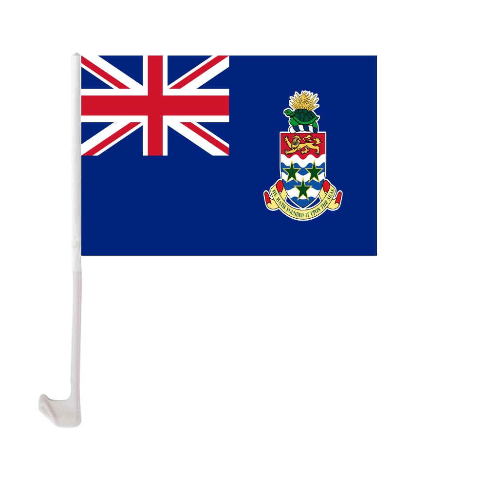 30x45cm Cayman Islands Car Flag Polyester UV Protection Window Clip Car Decoration Banner with Flagpole
30x45cm Cayman Islands Car Flag Polyester UV Protection Window Clip Car Decoration Banner with Flagpole