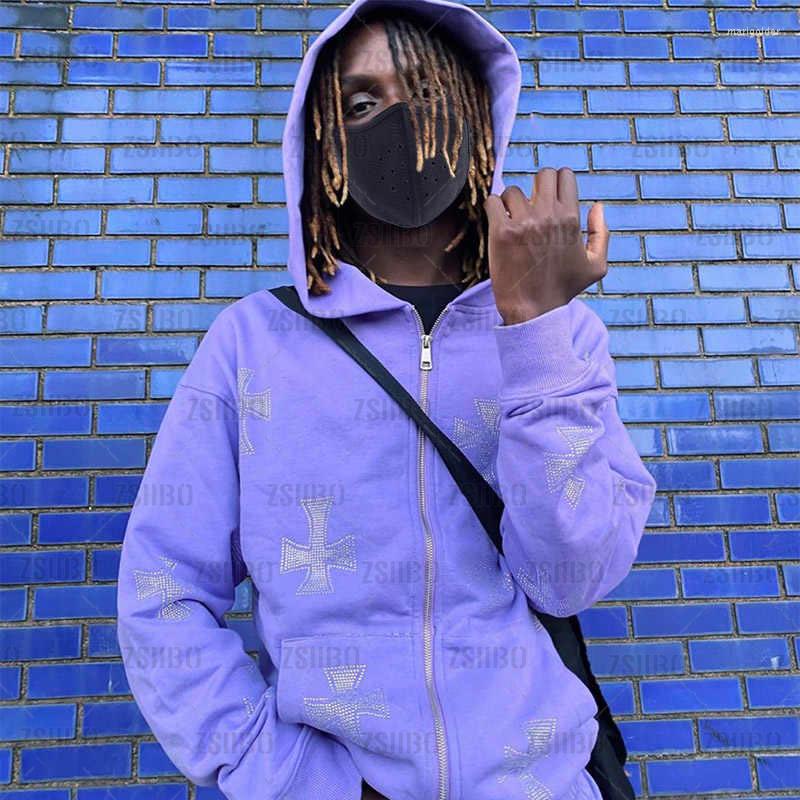 Men's Hoodies Rhinestone Print Hip Hop Streetwear Hoodie Fashion Punk Sports Jacket Pullover Long Sleeve Zip Y2k Men Joggers Top, Black
Men's Hoodies Rhinestone Print Hip Hop Streetwear Hoodie Fashion Punk Sports Jacket Pullover Long Sleeve Zip Y2k Men Joggers Top, Black