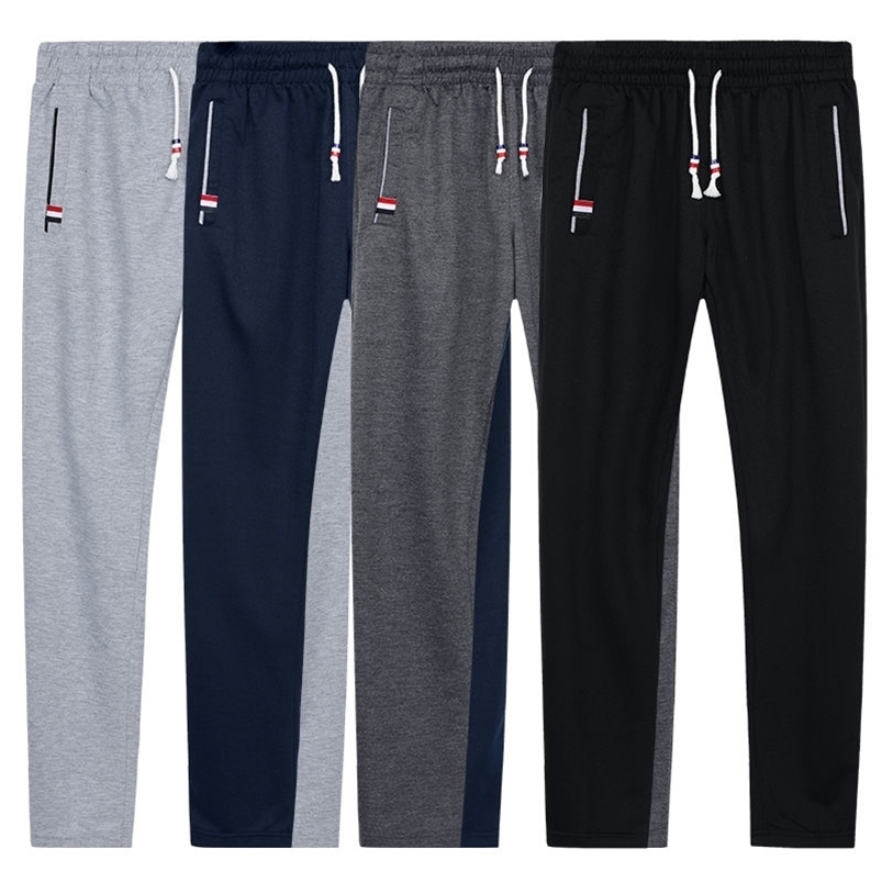 Men's Pants Men Sweatpants Plus Size Men Joggers Breathable Track Pants Elastic Waist Sport Casual Trousers Baggy Fitness Gym Clothing 220914