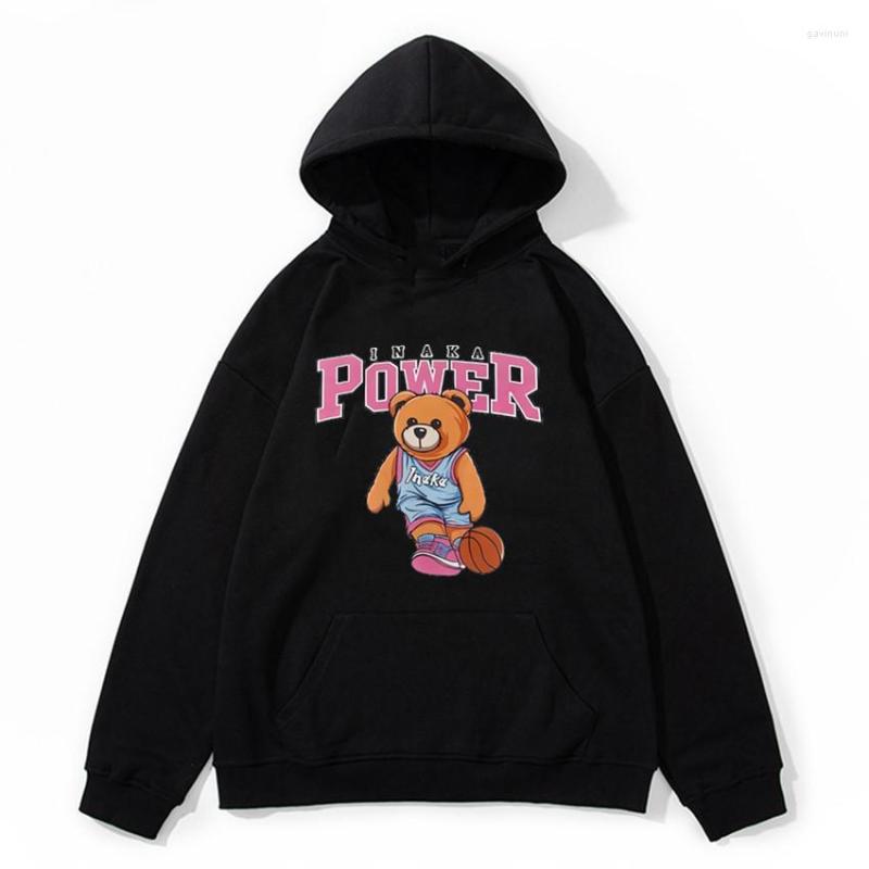 Men' Hoodies Streetwear Inaka Power Hoodie Funny Bear Print 320g Heavy Fabric Cotton Men/Women Hip Hop Harajuku Sweatshirts Clothes, Khaki
Men' Hoodies Streetwear Inaka Power Hoodie Funny Bear Print 320g Heavy Fabric Cotton Men/Women Hip Hop Harajuku Sweatshirts Clothes, Khaki