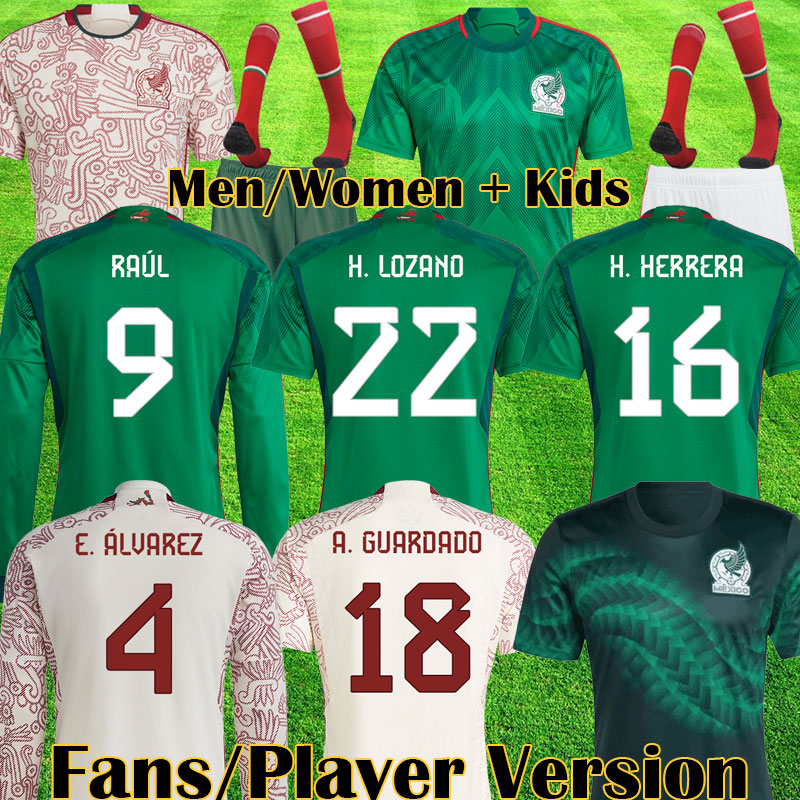 Mexico 2022 World Cup Soccer jersey Player Version Fans jerseys 2022 QATAR football shirt 22 23 E. ALVAREZ A. GUARDADO H. LOZANO HERRERA Men kit Kids quipment uniforms, Training
Mexico 2022 World Cup Soccer jersey Player Version Fans jerseys 2022 QATAR football shirt 22 23 E. ALVAREZ A. GUARDADO H. LOZANO HERRERA Men kit Kids quipment uniforms, Training