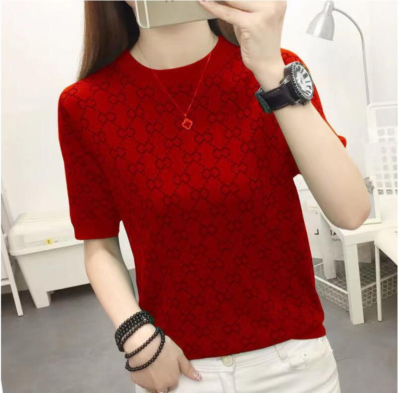 Women's Sweater Knitted T Shirt Short Sleeve Summer Tops Woman Clothes Striped Fashion Tee Shirt Femme, 07
Women's Sweater Knitted T Shirt Short Sleeve Summer Tops Woman Clothes Striped Fashion Tee Shirt Femme, 07