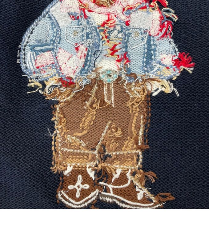 Women's Knits Tees Cotton Coat Winter Cartoon Bear Sweater Women Quality Clothing Fashion Long Sleeve Knitted Pullover Sweater 220914