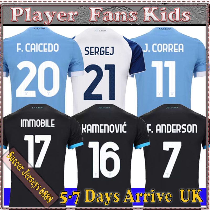 XXXL 4XL Lazio 22/23 Immobile soccer jerseys ROMAGNOLI IMMOBILE LUIS BASTOS SERGEJ BADELJ LUCAS J.CORREA ZACCAGNI MARUSIC maglie Kits sock Full sets football shirts, 22/23 fans version away
XXXL 4XL Lazio 22/23 Immobile soccer jerseys ROMAGNOLI IMMOBILE LUIS BASTOS SERGEJ BADELJ LUCAS J.CORREA ZACCAGNI MARUSIC maglie Kits sock Full sets football shirts, 22/23 fans version away