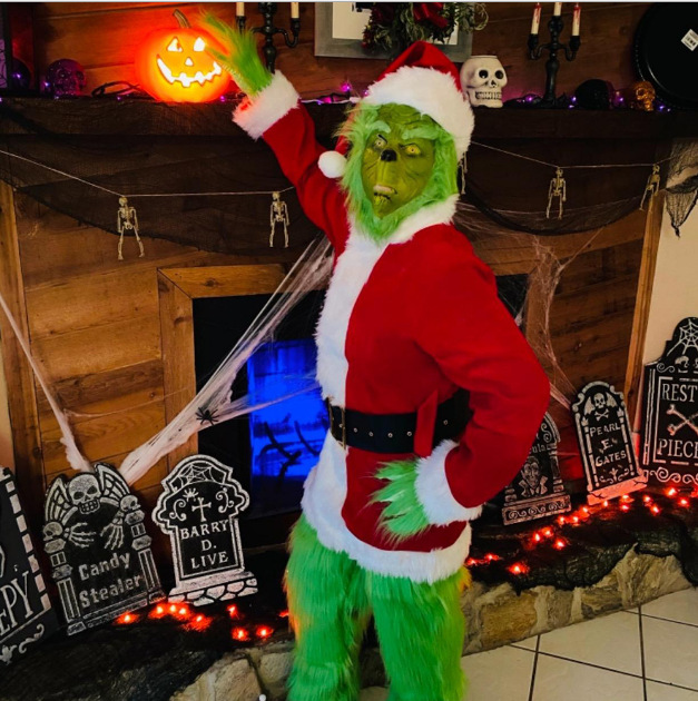The Green Monster Christmas Cosplay Costume Christmas Outfits With Mask hats Props Xmas Gift
The Green Monster Christmas Cosplay Costume Christmas Outfits With Mask hats Props Xmas Gift