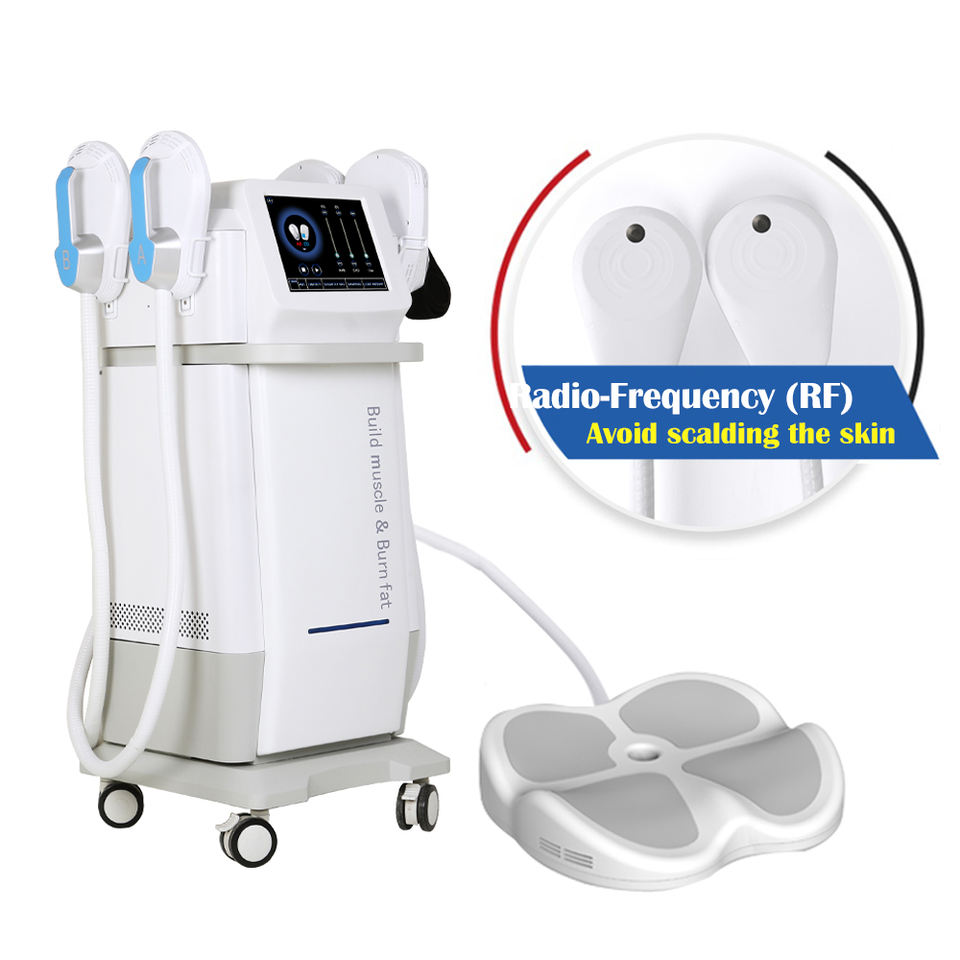 RF body shaping machine EMS electromagnetic Muscle Building fat burning HIEMS beauty equipment