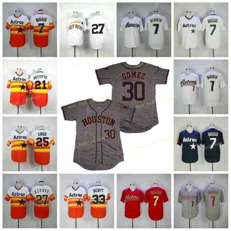 & DIY Hoodies Sweatshirts1 Retired 7 Craig Biggio Baseball Jersey 25 Jose Cruz 27 Jose Altuve 30 Carlos Gomez 33 Mike Scott 1970 Vintage Retro Cooperstown Mesh Stitch, Men
& DIY Hoodies Sweatshirts1 Retired 7 Craig Biggio Baseball Jersey 25 Jose Cruz 27 Jose Altuve 30 Carlos Gomez 33 Mike Scott 1970 Vintage Retro Cooperstown Mesh Stitch, Men