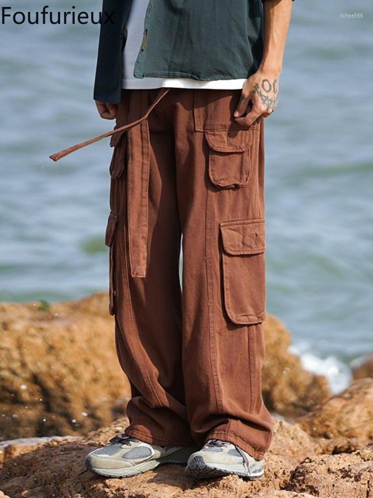 Men' Pants Foufurieux Baggy Y2K Cargo Men Low Waist Sweatpant Trousers Vintage 2022 Streetwear Harajuku Pockets Wide Leg Joggers Pant, Black
Men' Pants Foufurieux Baggy Y2K Cargo Men Low Waist Sweatpant Trousers Vintage 2022 Streetwear Harajuku Pockets Wide Leg Joggers Pant, Black