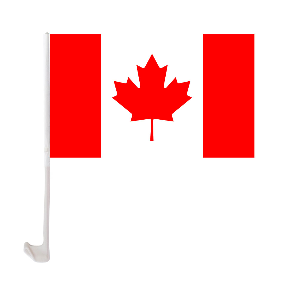 Canada Car Flag 30x45cm Window Clip Canadian Flags Polyester UV Protection Car Decoration Banner with Flagpole
Canada Car Flag 30x45cm Window Clip Canadian Flags Polyester UV Protection Car Decoration Banner with Flagpole
