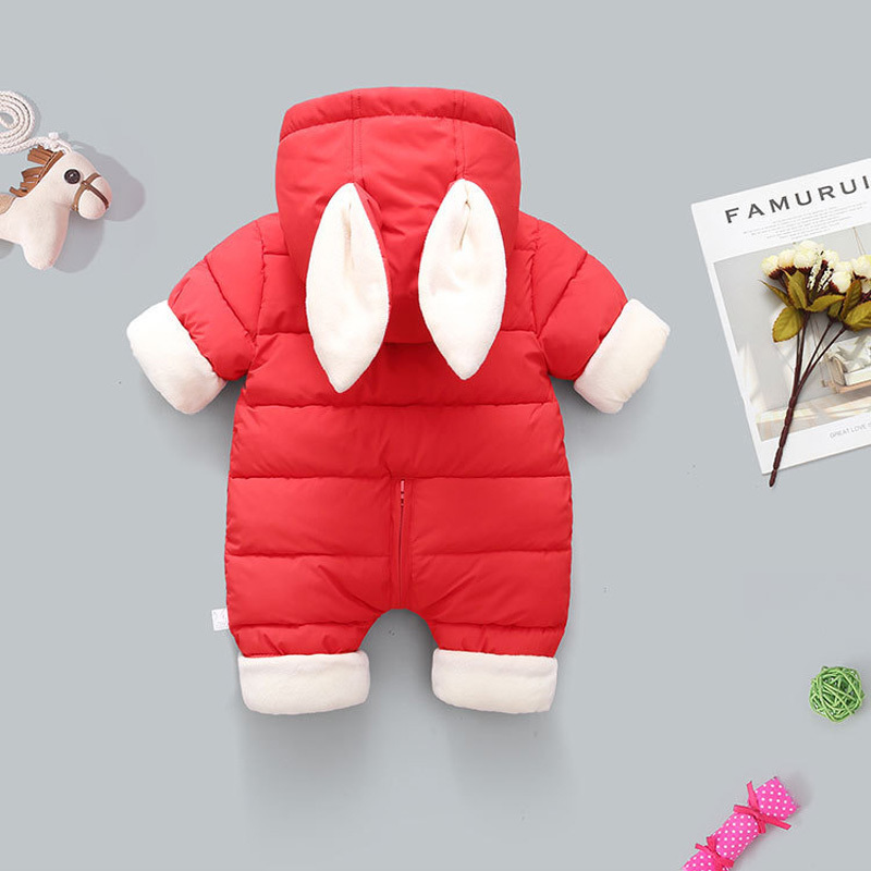 Rompers Autumn Winter obrn Baby Rompers for Baby Girls Cartoon Jumpsuits Kids Overalls For Children Christmas Costume Infant Clothing 220913