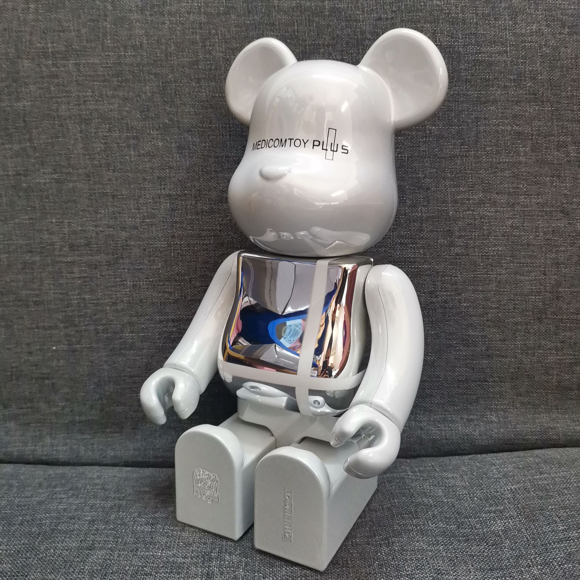 400% Bearbrick Action & Toy Figures 28cm ABS Cross Medicom Toys Plus Limited Collection Fashion Accessories Joints Sounds