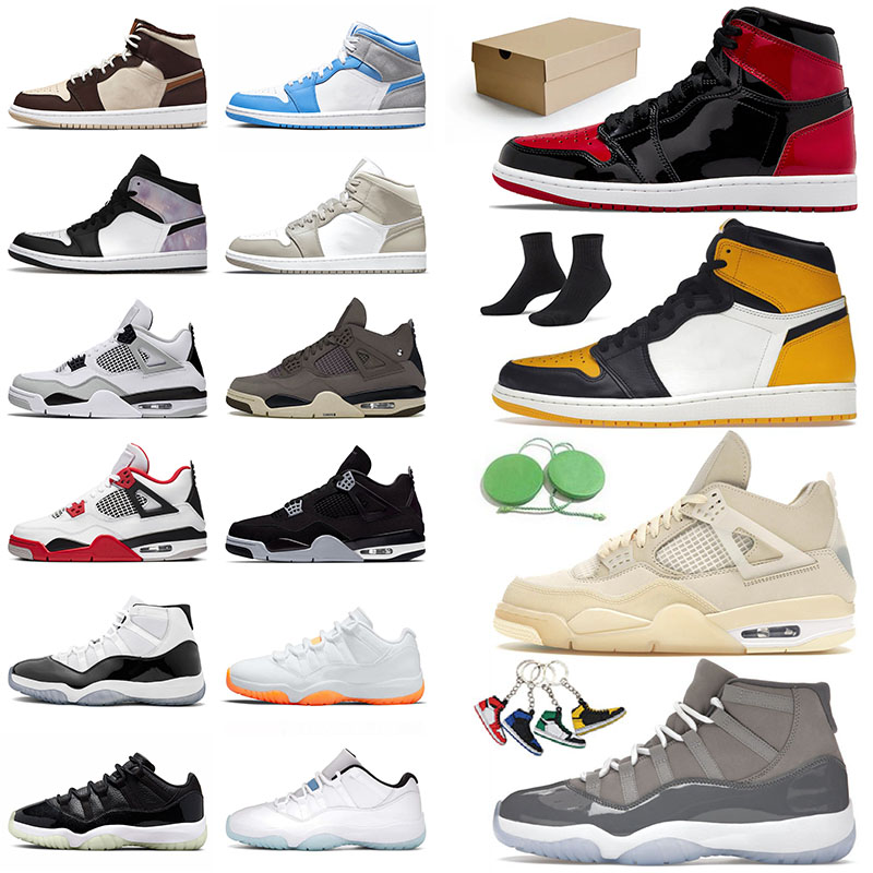 Casual Jumpman 1 1s Basketball Shoes Men Trainers Stealth Yellow Toe Violet Ore 4 4s Black Canvas Cool Grey 11 11s Concord Offs White Women Sports Sneakers Big Size US 13, 36-46 high og dark mocha
Casual Jumpman 1 1s Basketball Shoes Men Trainers Stealth Yellow Toe Violet Ore 4 4s Black Canvas Cool Grey 11 11s Concord Offs White Women Sports Sneakers Big Size US 13, 36-46 high og dark mocha