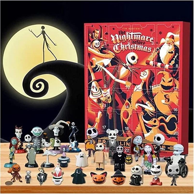 Blind box 24pcs Halloween Doll Advance Calendar Box Gift For Countdown Room Ornaments Toy Children Holiday Gifts 220914
Blind box 24pcs Halloween Doll Advance Calendar Box Gift For Countdown Room Ornaments Toy Children Holiday Gifts 220914