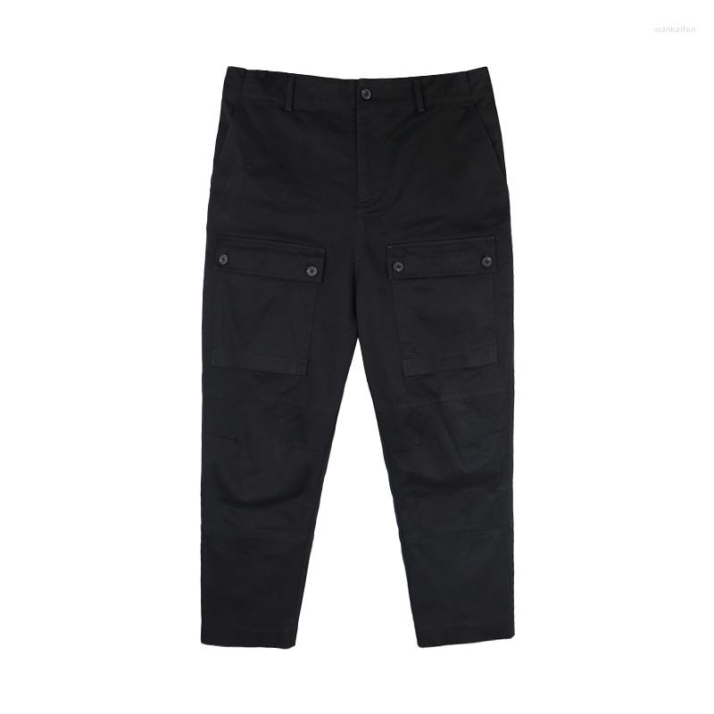 Men's Pants Customize 27-46 Men's Clothing Personalized Multi Bag Tooling Casual Tapered Small Leg Loose Cropped, Black
Men's Pants Customize 27-46 Men's Clothing Personalized Multi Bag Tooling Casual Tapered Small Leg Loose Cropped, Black