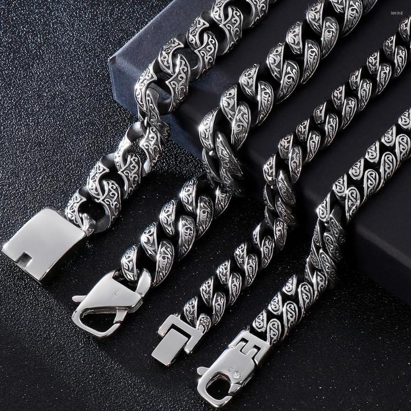 Link Bracelets Massive Man Bracelet For Manly Wrist Vintage Solid Stainless Steel Hand Chain Men Jewelry Boys Mannen Armband
Link Bracelets Massive Man Bracelet For Manly Wrist Vintage Solid Stainless Steel Hand Chain Men Jewelry Boys Mannen Armband