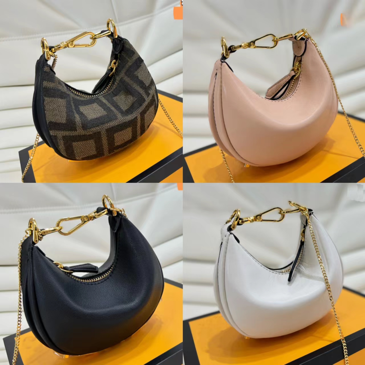 New designer bag Luxury Women Shoulder Bags Leather Handbag Designer Crossbody Wallet Female Purses 2022 topquality high-capacity half-moonBags mini
New designer bag Luxury Women Shoulder Bags Leather Handbag Designer Crossbody Wallet Female Purses 2022 topquality high-capacity half-moonBags mini