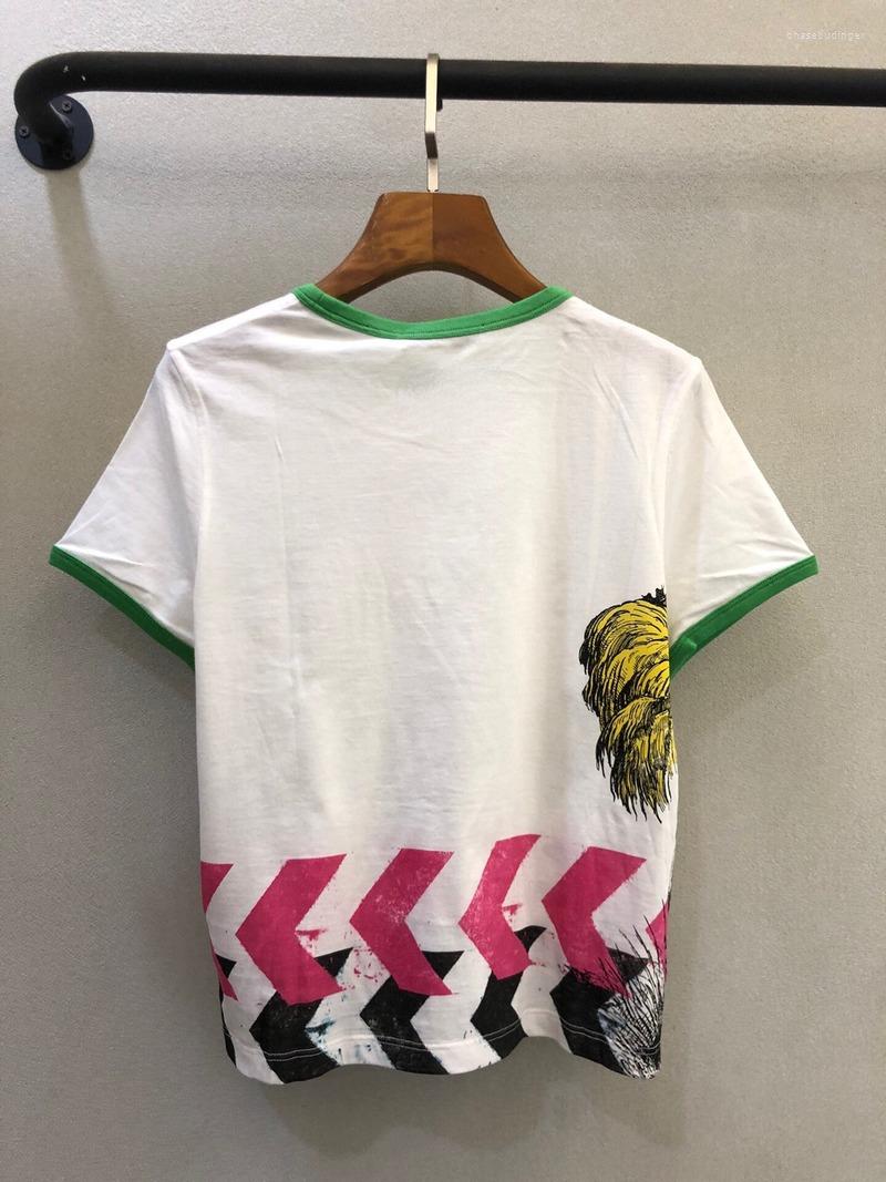 Women's T Shirts 2022 Summer High Quality Animal Tree Printing Cotton Woman T-Shirt Tees, Multi
Women's T Shirts 2022 Summer High Quality Animal Tree Printing Cotton Woman T-Shirt Tees, Multi