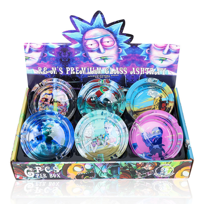 Wholesale Cartoon Glass Ashtray 85mm Skull Style Cigarette Holder Smoking Tray with 6pc/Display Box Ash Tray
Wholesale Cartoon Glass Ashtray 85mm Skull Style Cigarette Holder Smoking Tray with 6pc/Display Box Ash Tray
