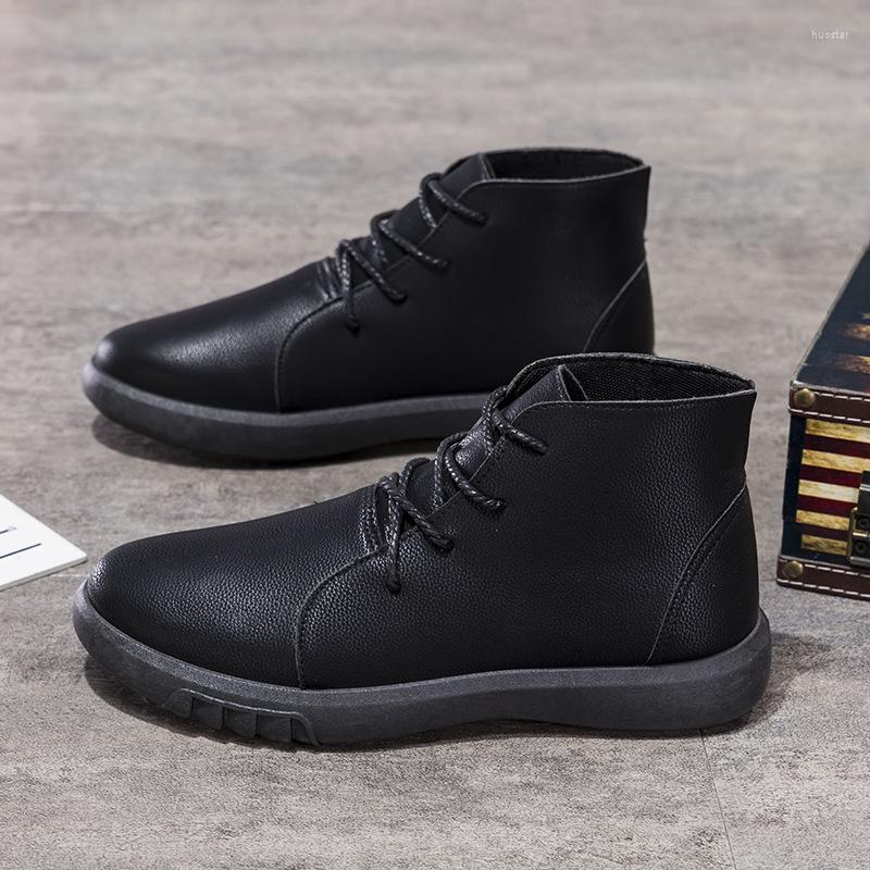 Boots Men Casual Shoes Thick-soled High-top Leather Fashion Round Bottom Low-top 2022, Green
Boots Men Casual Shoes Thick-soled High-top Leather Fashion Round Bottom Low-top 2022, Green