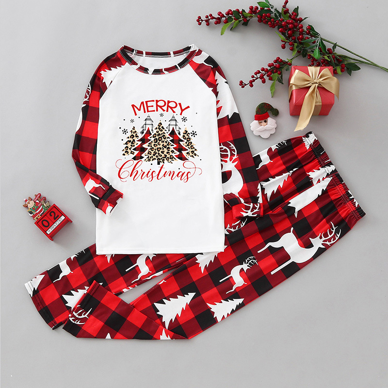 Family Matching Outfits Pajamas Christmas Family Women Men Kids Baby Pyjamas Couples Matching Clothing Set Mother Father Children Xmas Pj Family Look 
