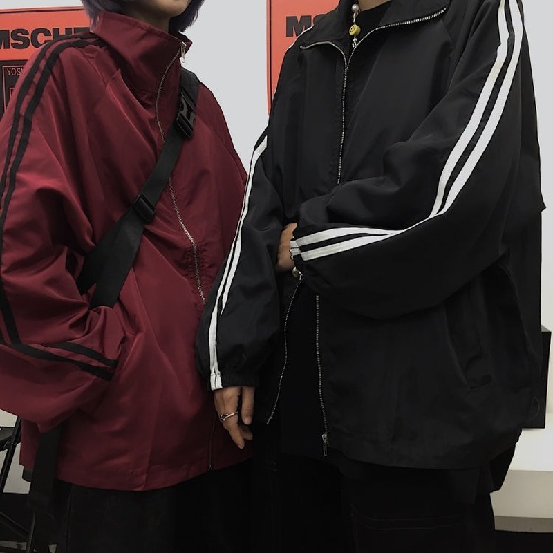 Women's Jackets Women BF Style Chic Harajuku Sun-proof Leisure Spring Couples Jacket Zipper High Street All-match Teens Outwear 220913