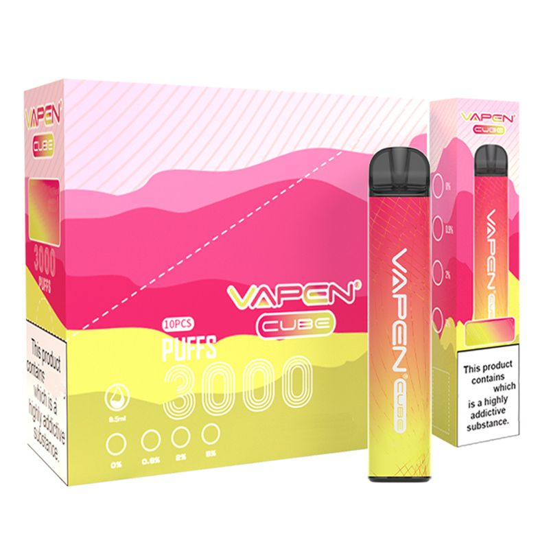 Authentic VAPEN CUBE 3000Puffs 2% 5% Nic Disposable Vape Pen Device Electronic e cigarettes Kits 8ML Capacity 1000mAh Battery Pre-FilledCNY3
Authentic VAPEN CUBE 3000Puffs 2% 5% Nic Disposable Vape Pen Device Electronic e cigarettes Kits 8ML Capacity 1000mAh Battery Pre-FilledCNY3