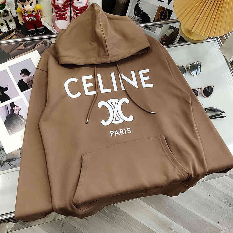 Fashion Designer Hoodies Celinn's Man and Woman Sweater Quality Autumn Winter New Product Direct Jet Printed Letters Men's and Women's Loose, Black
Fashion Designer Hoodies Celinn's Man and Woman Sweater Quality Autumn Winter New Product Direct Jet Printed Letters Men's and Women's Loose, Black