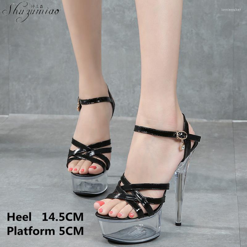 Sandals Pole Dance Shoes Cross Strap 14CM Super High Heel Women Model Striptease T Stage Nightclub Transparent Crystal, Black
Sandals Pole Dance Shoes Cross Strap 14CM Super High Heel Women Model Striptease T Stage Nightclub Transparent Crystal, Black