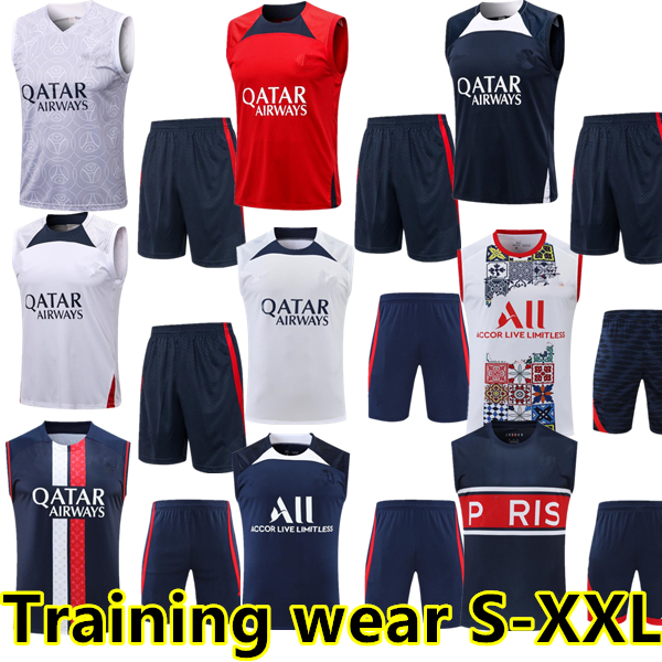 Training wear MBAPPE HAKIMI soccer jersey SERGIO RAMOS 22 23 Paris Maillots de football 2022 2023 MARQUINHOS VERRATTI pSGS HAKIMI Vest shirt uniforms maillot foot, 18
Training wear MBAPPE HAKIMI soccer jersey SERGIO RAMOS 22 23 Paris Maillots de football 2022 2023 MARQUINHOS VERRATTI pSGS HAKIMI Vest shirt uniforms maillot foot, 18