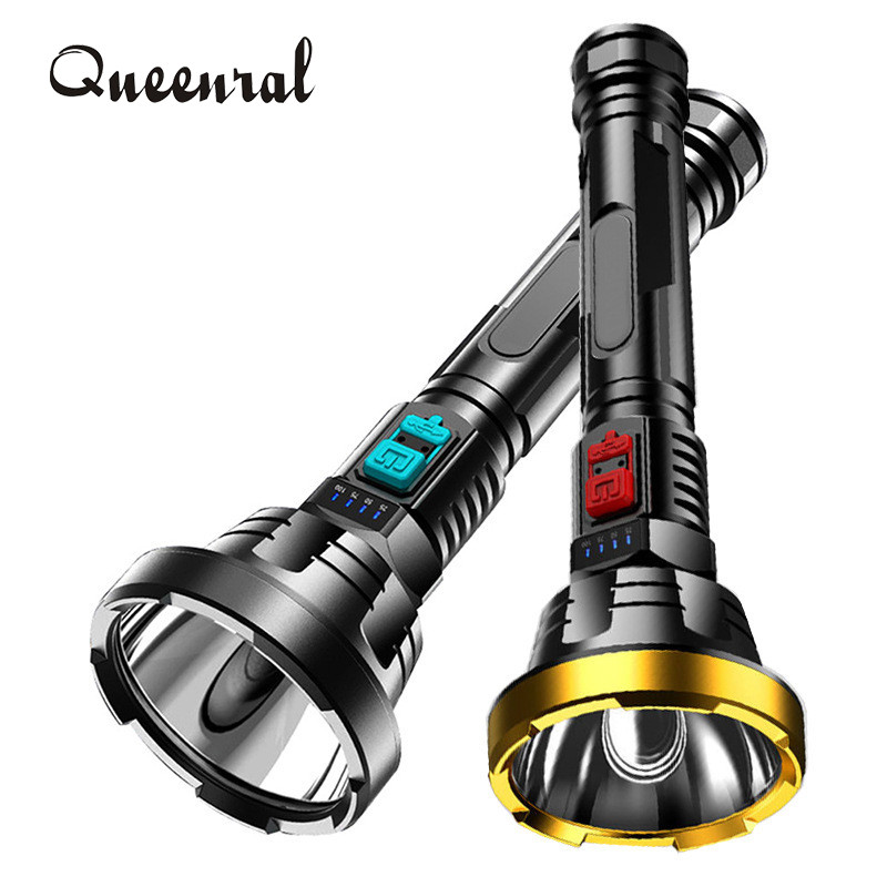 100000LM Powerful LED Flashlight High Power Rechargeable 1000m Lighting Waterproof Tactical Torch Camping Outdoor Lights Lamp
100000LM Powerful LED Flashlight High Power Rechargeable 1000m Lighting Waterproof Tactical Torch Camping Outdoor Lights Lamp