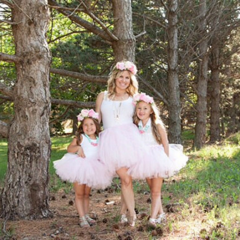 Family Matching Outfits POSH DREAM Mommy and Me Matching Tutu Skirts Fashion Family Matching Outfits Any Color Adult Tutu Mother and Daughter Tutu Ski