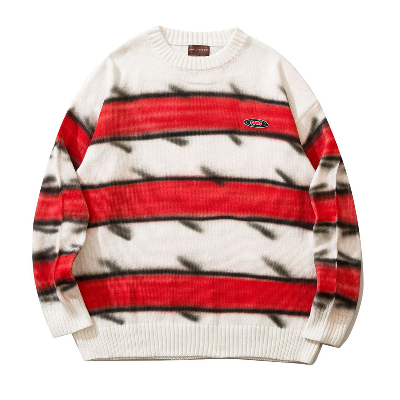 Men s Sweaters Japanese Gradient Loose Sweater Street Fashion Casual Pullover Striped Couple Knitwear Autumn and Winter Ropa 220913, Black
Men s Sweaters Japanese Gradient Loose Sweater Street Fashion Casual Pullover Striped Couple Knitwear Autumn and Winter Ropa 220913, Black