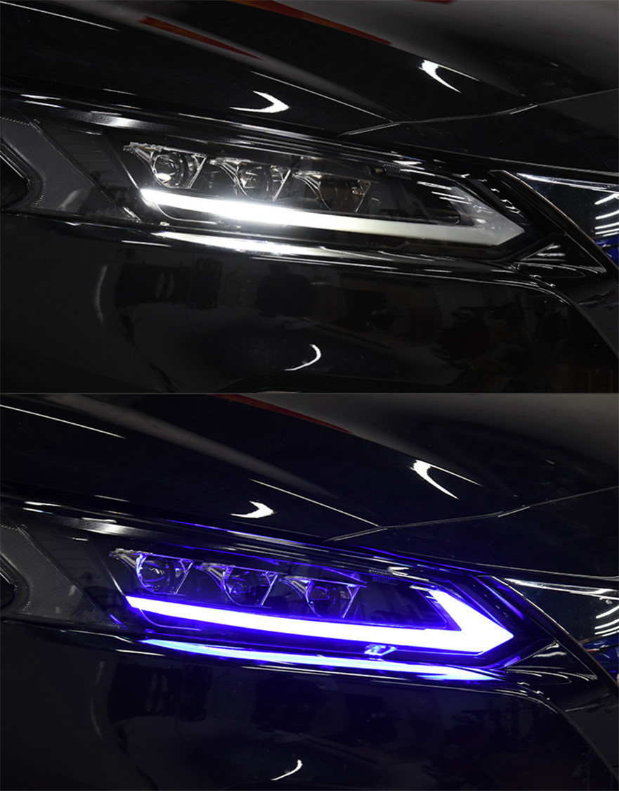 Headlight All LED For Nissan Teana 20 18-2022 Altima LED Turn Signal Lights DRL High Beam Daytime Running Light