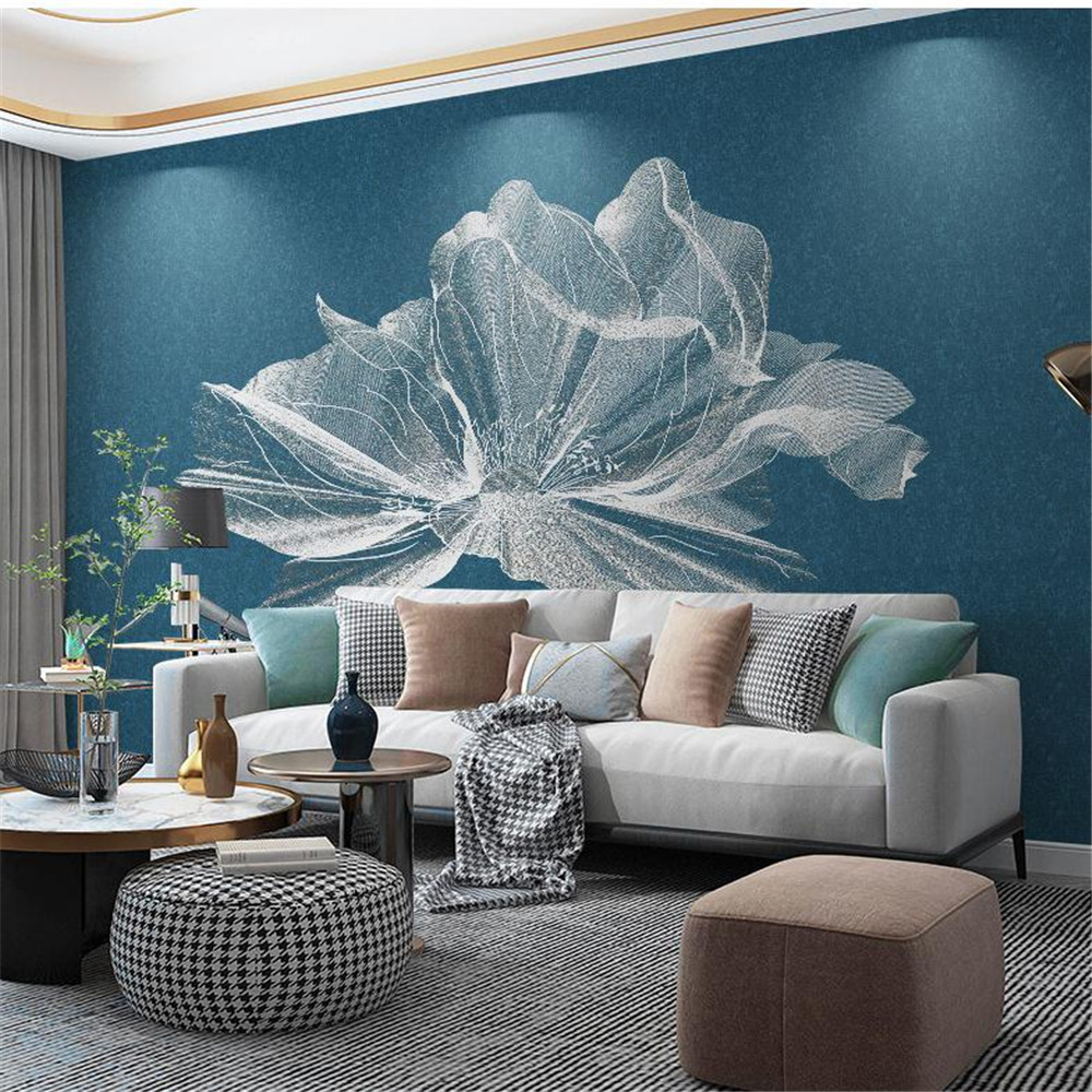 3d customized wallpaper wall cloth sofa TV background wall light luxury living room bedroom wallpaper wallpaper mural, Blue
3d customized wallpaper wall cloth sofa TV background wall light luxury living room bedroom wallpaper wallpaper mural, Blue