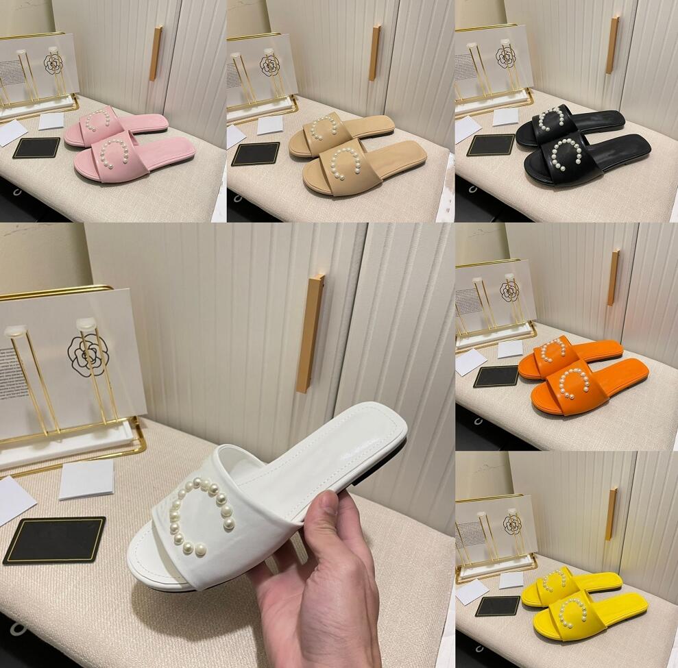 Women Pearl Slippers PU Leather Fashion Open Toe Slipper Flat Bottom Summer Sandy Beach Shoes Sandals Designer New Style Women Leisure Sandal, Khaki
Women Pearl Slippers PU Leather Fashion Open Toe Slipper Flat Bottom Summer Sandy Beach Shoes Sandals Designer New Style Women Leisure Sandal, Khaki