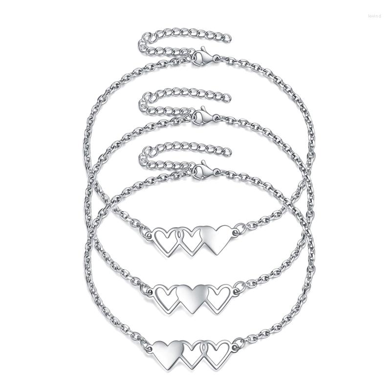 Link Bracelets Personalized Heart Bracelet Friend 3 Sister Mother Daughter Engraved Love
Link Bracelets Personalized Heart Bracelet Friend 3 Sister Mother Daughter Engraved Love